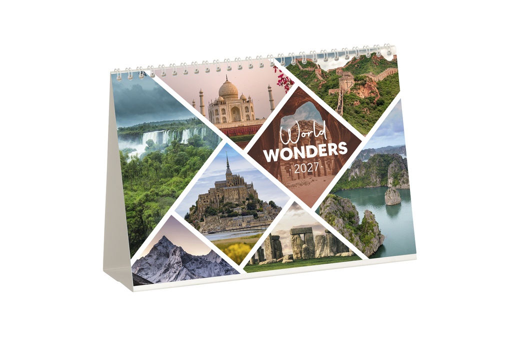 Trio illustrated - World wonders cover