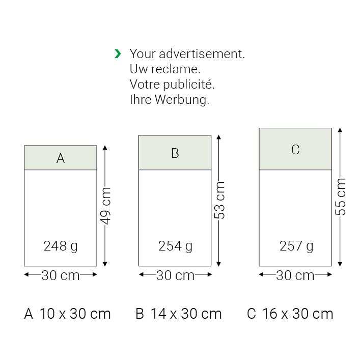 Women Afmetingen