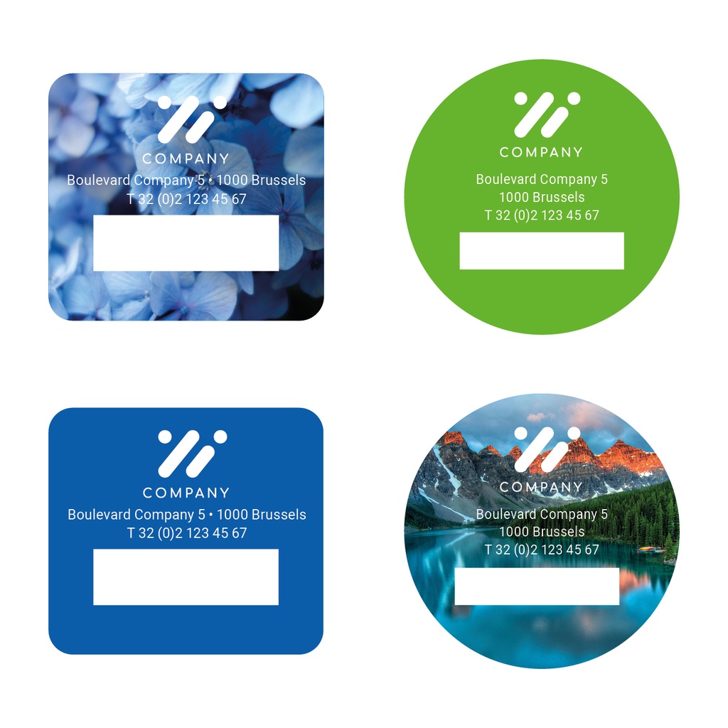 Slim line calendar Datumaanwijzers